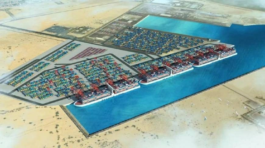 湖南埃及苏赫纳第二集装箱码头项目